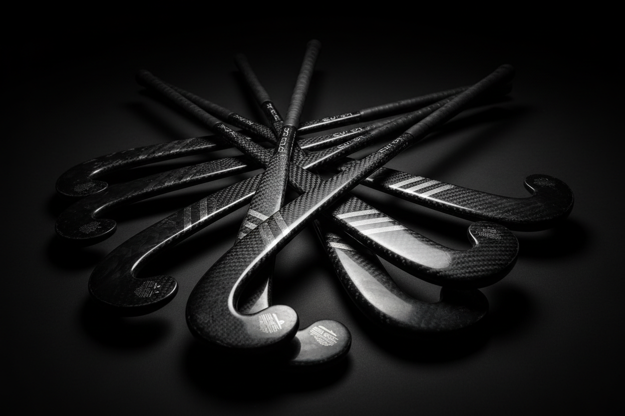 Carbon hockeysticks: Hoeveel carbon, maat en gewicht