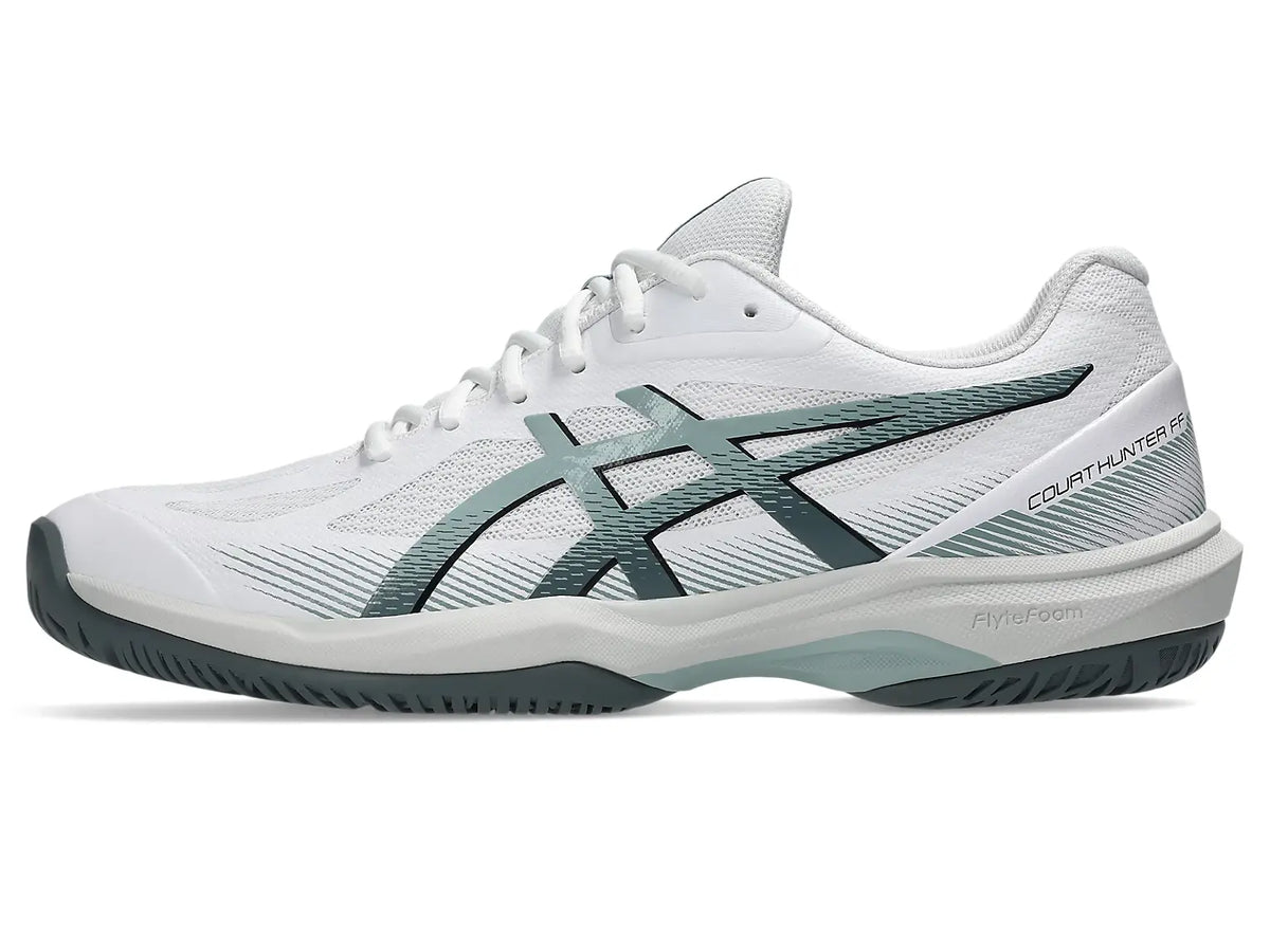 Asics Court Hunter FF zaalhockeyschoenen heren wit/lichtblauw