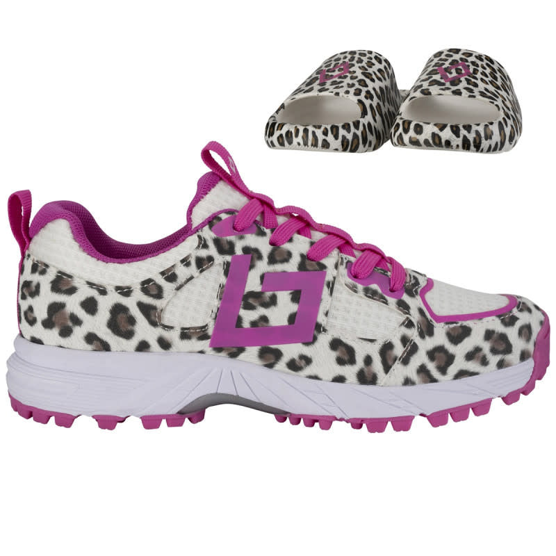 Brabo Shoe Tribute Leopard/Pink + Slides