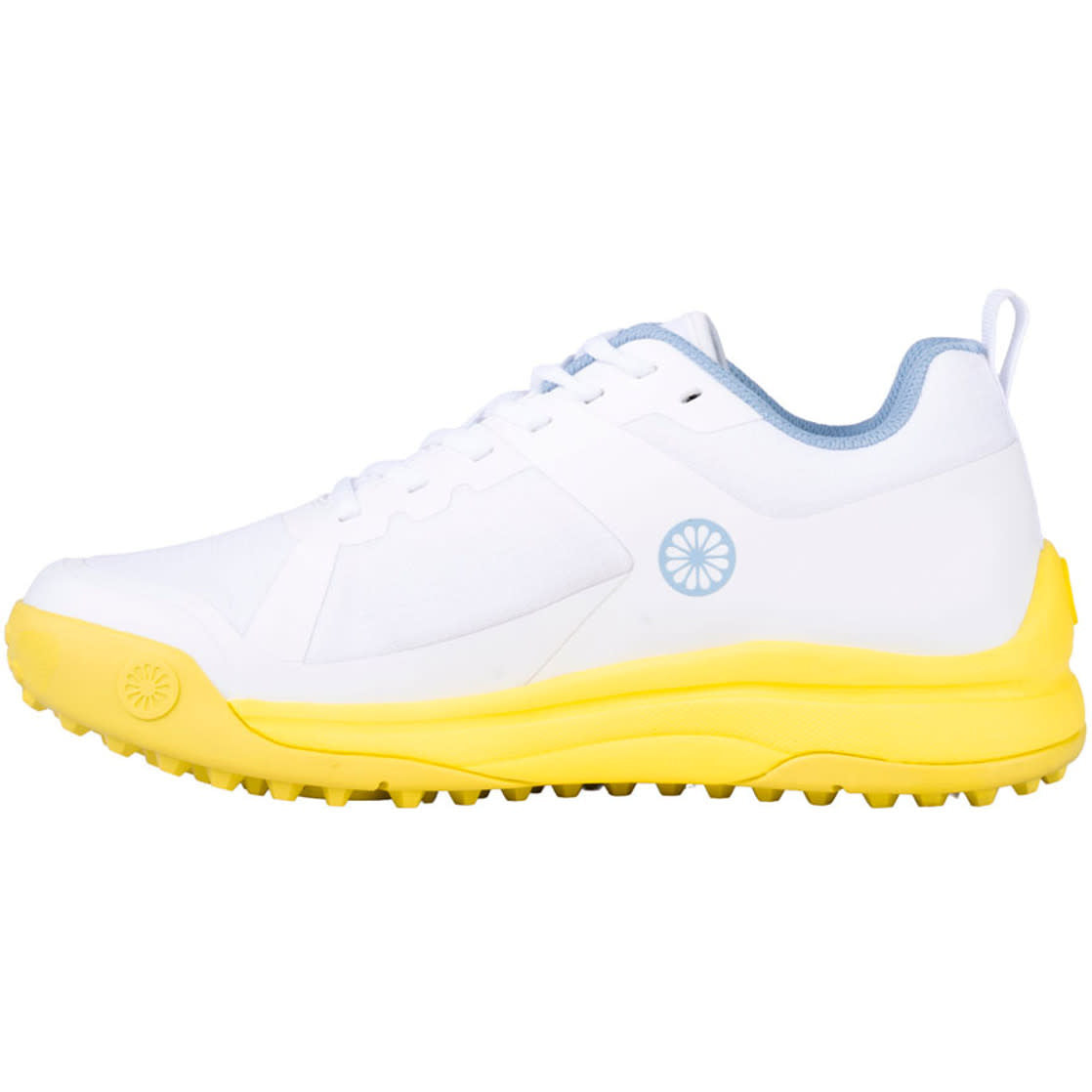 The Indian Maharadja Ultra USO426 (smal) hockeyschoenen wit/geel