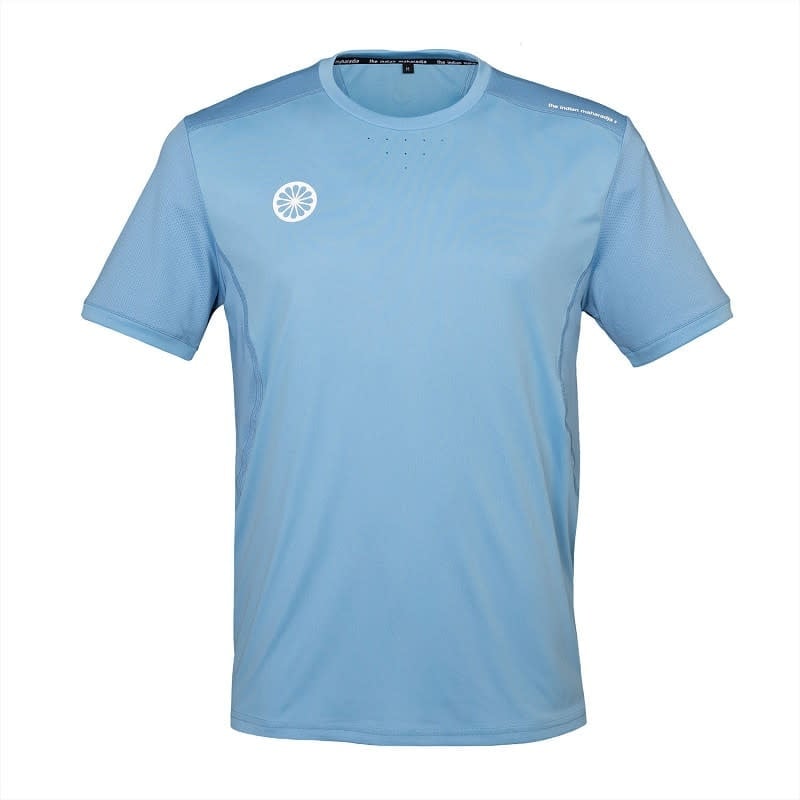 The Indian Maharadja Jaipur Men Performance Tee Light Blue – afbeelding 2