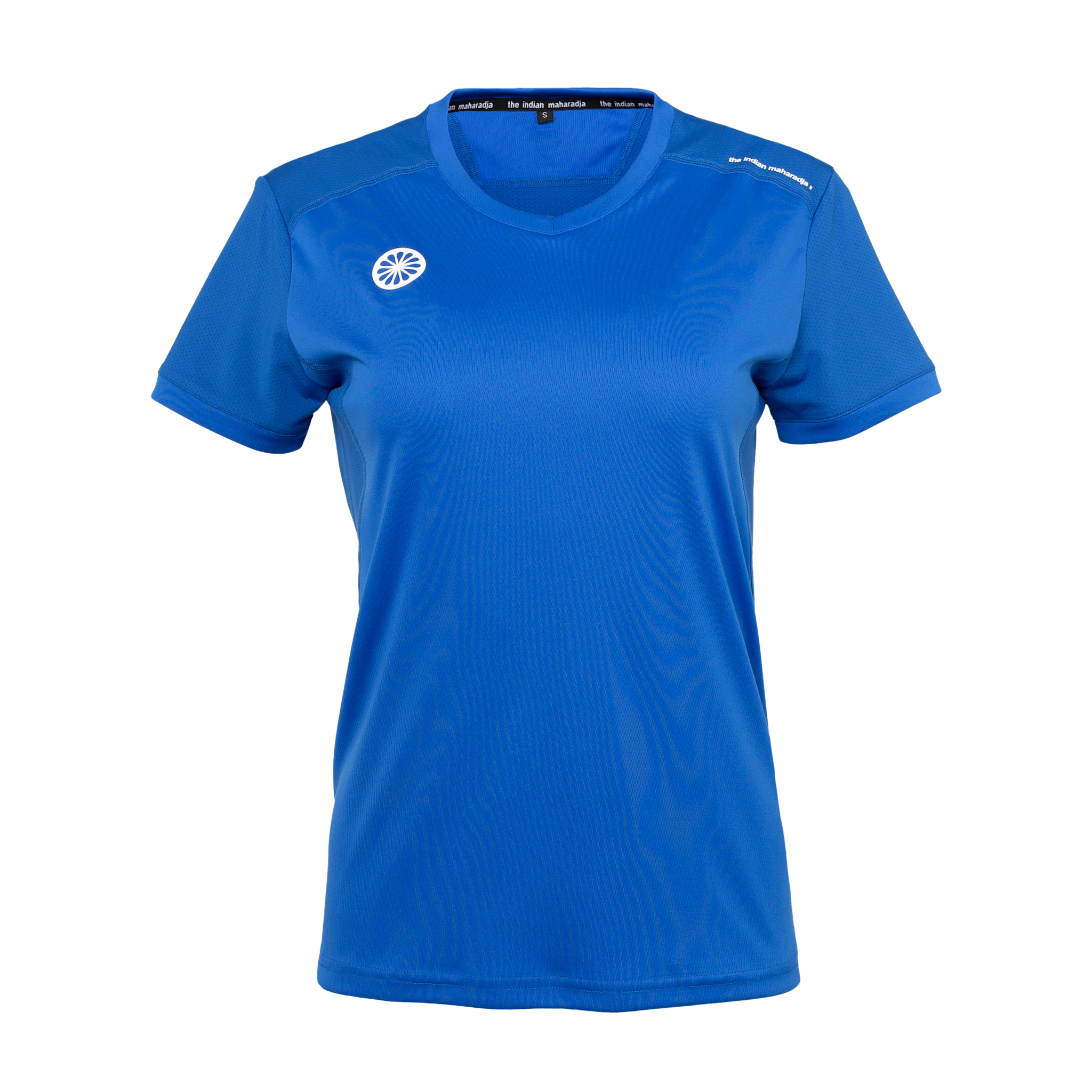 The Indian Maharadja Jaipur Women Performance Tee Cobalt – afbeelding 4