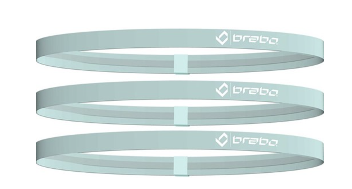Brabo Hair Elastic Mint (3pcs 5mm)