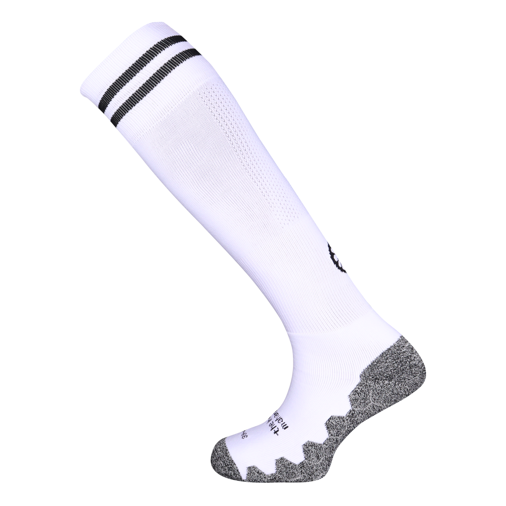 The Indian Maharadja Kneehigh training sock IM White