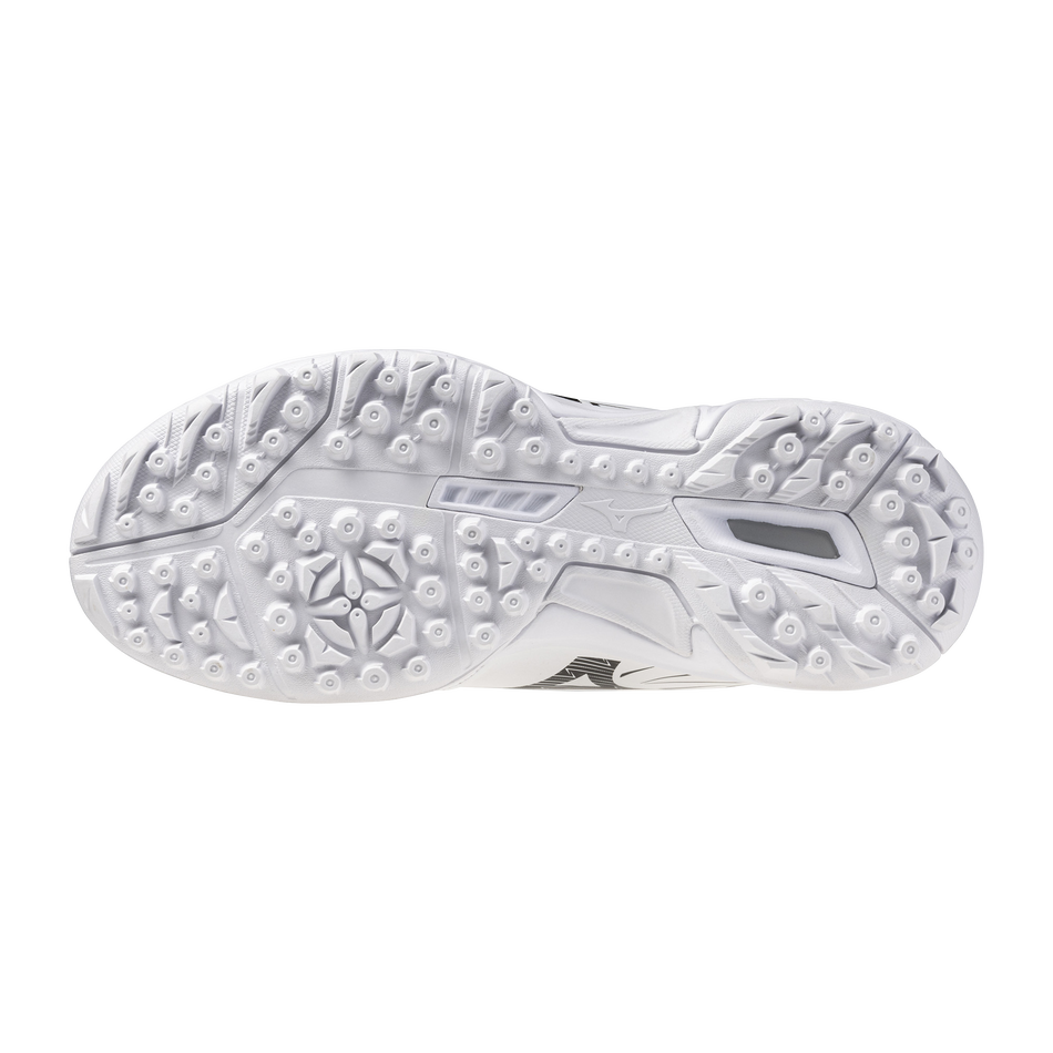 Mizuno Wave Lynx 3 hockeyschoenen junior wit/zwart